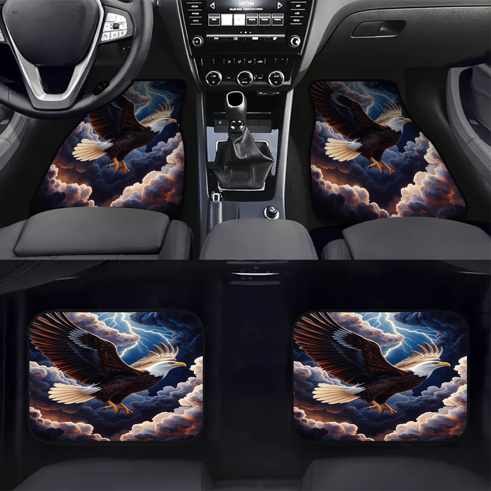 Commercial Printing & Packaging Pvt Ltd - Alfombrillas con patrón Eagle Stormy Sky
