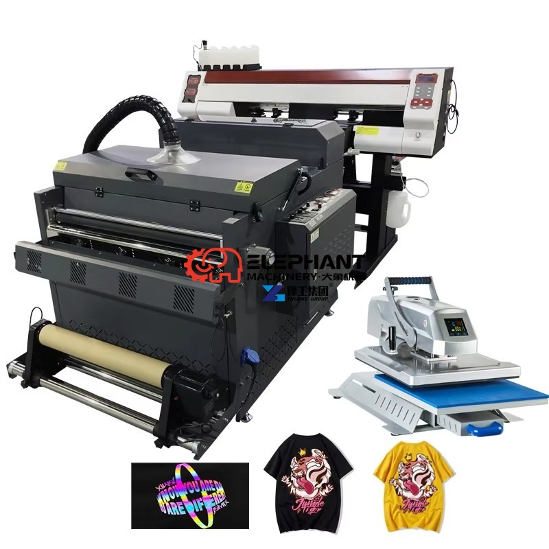 Commercial Printing Machine For Shirts - Impresora DTF Comercial de Doble Cabezal