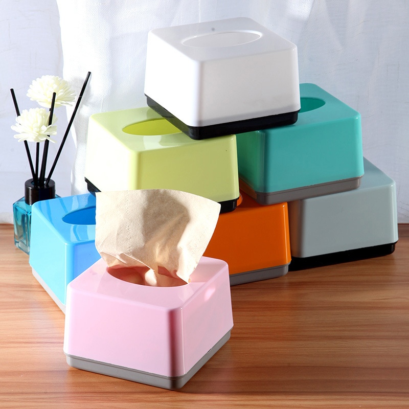 Commercial Printing & Packaging Pvt Ltd - Z. Caja de pañuelos cuadrada de