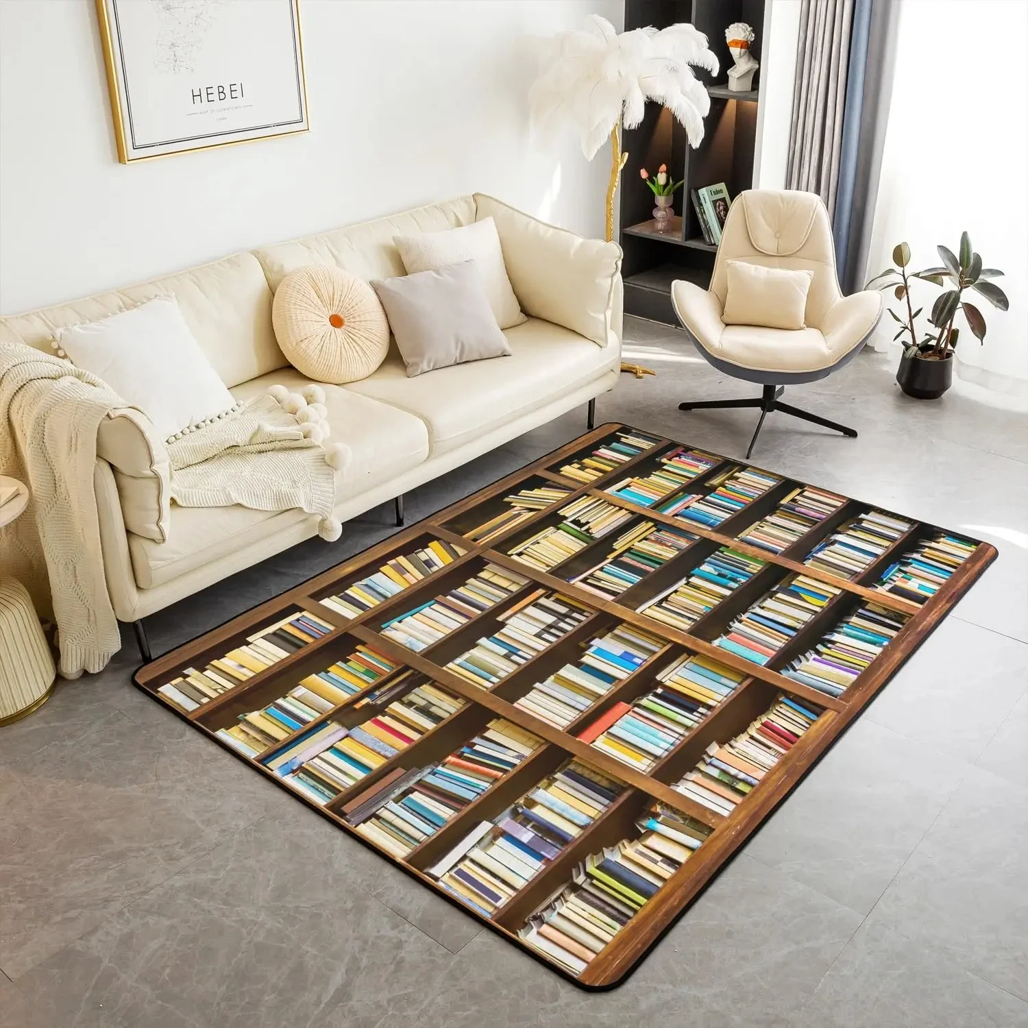 Commercial Book Printing Machines - Alfombra de área de estantería para