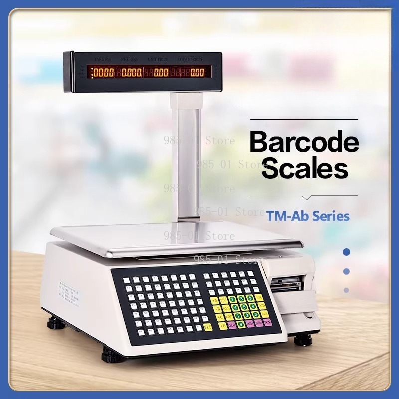 Báscula Electrónica con Impres - Commercial Printing Labels reseña y precio