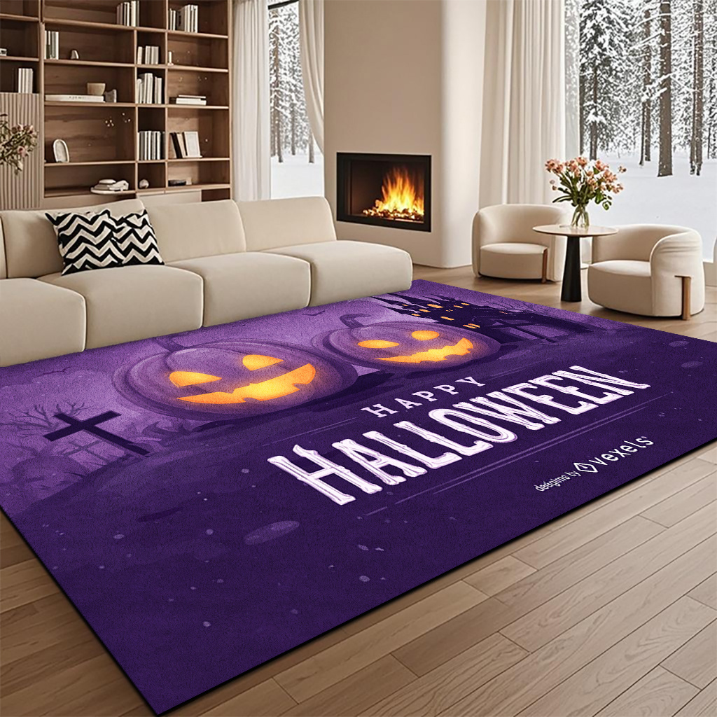 Alfombra rectangular de Hallow - Commercial Book Printing Machines reseña y precio