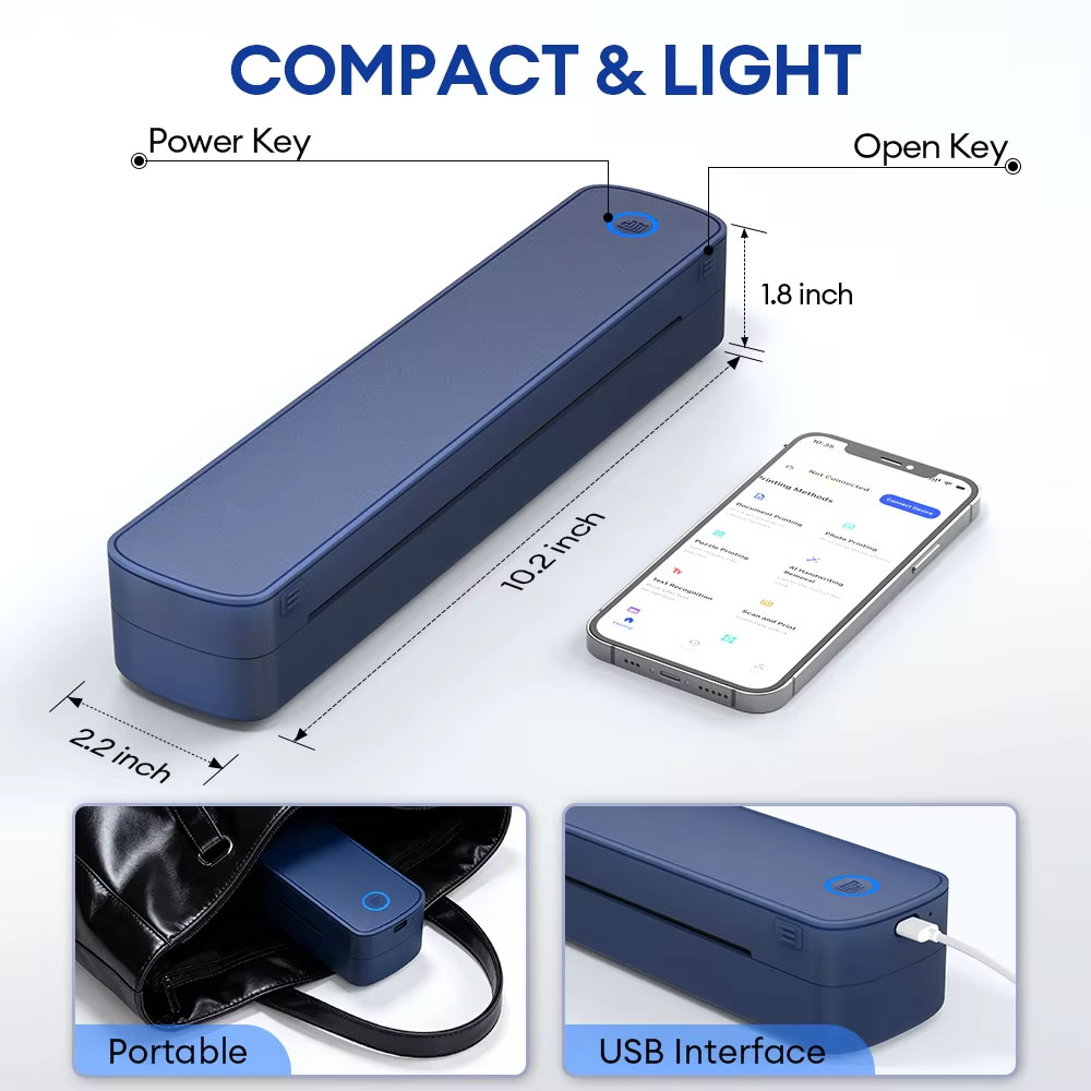 Impresora Térmica A4 Mini Port - Commercial Document Printing reseña y precio