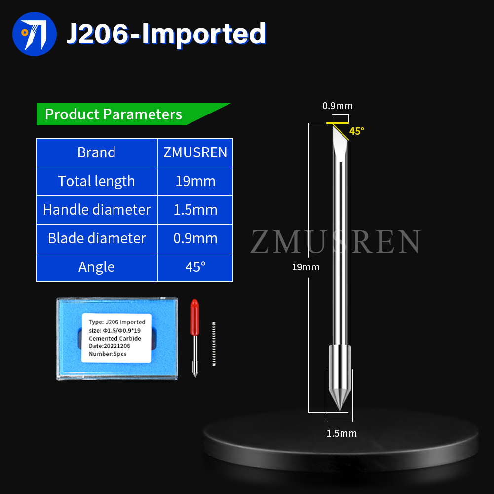 10 Cajas / 50 Piezas Cuchillas - Vinyl Cutter Plotter reseña y precio
