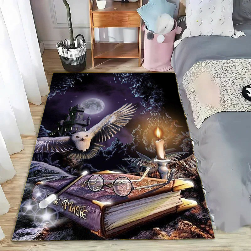 Alfombras con estampado de búh - Commercial Printing & Packaging Pvt Ltd reseña y precio