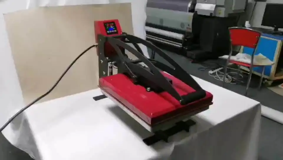 Máquina de prensa térmica manu - Commercial Printing Machine For Shirts reseña y precio