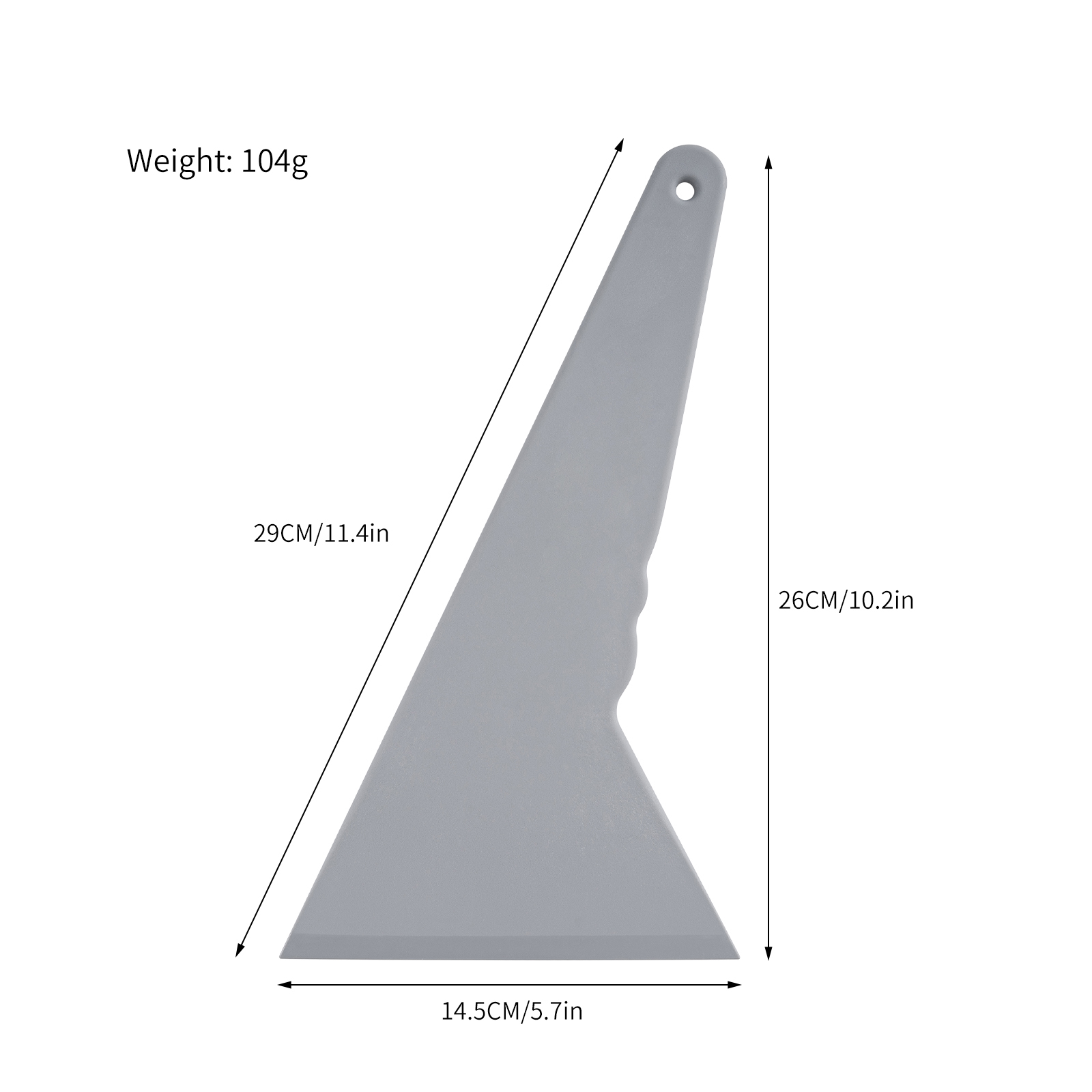 Espátula Triangular con Mango  - Screen Printing Squeegee reseña y precio
