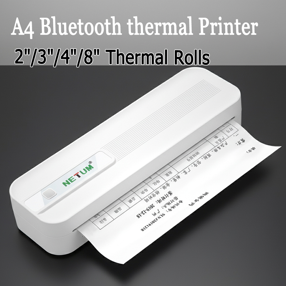 Impresora Térmica Portátil A4  - Commercial Document Printing reseña y precio