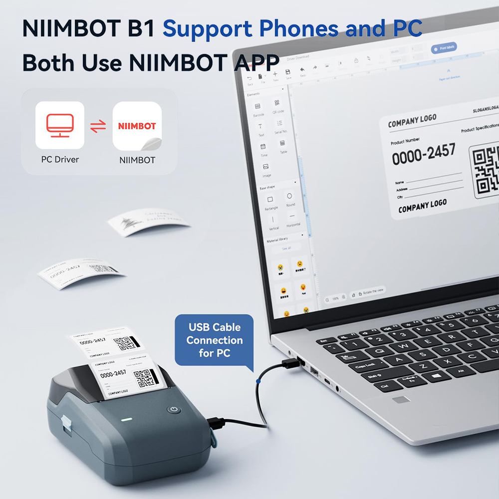 Impresora térmica portátil NII - Commercial Printing Labels reseña y precio