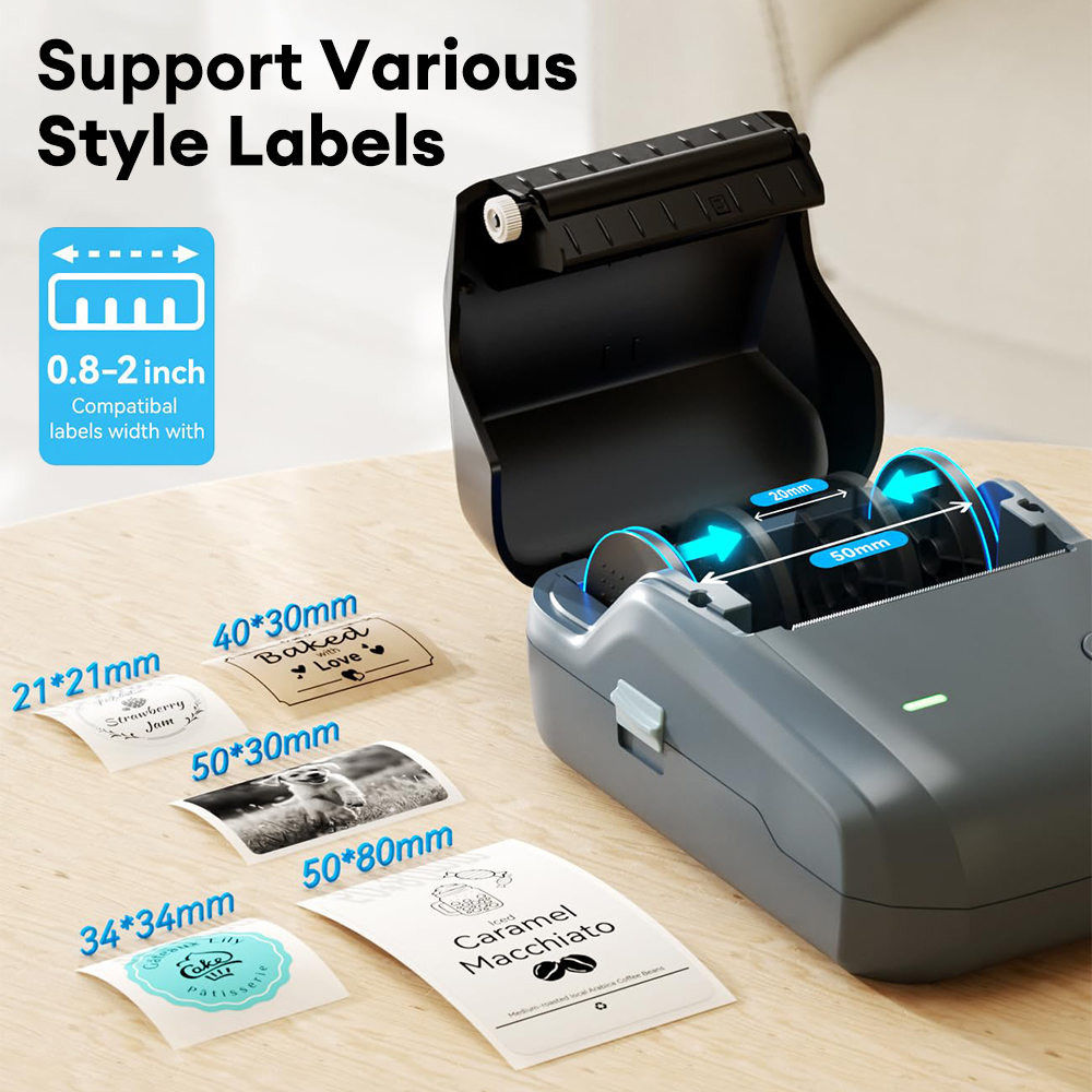 Impresora térmica portátil NII - Commercial Printing Labels reseña y precio