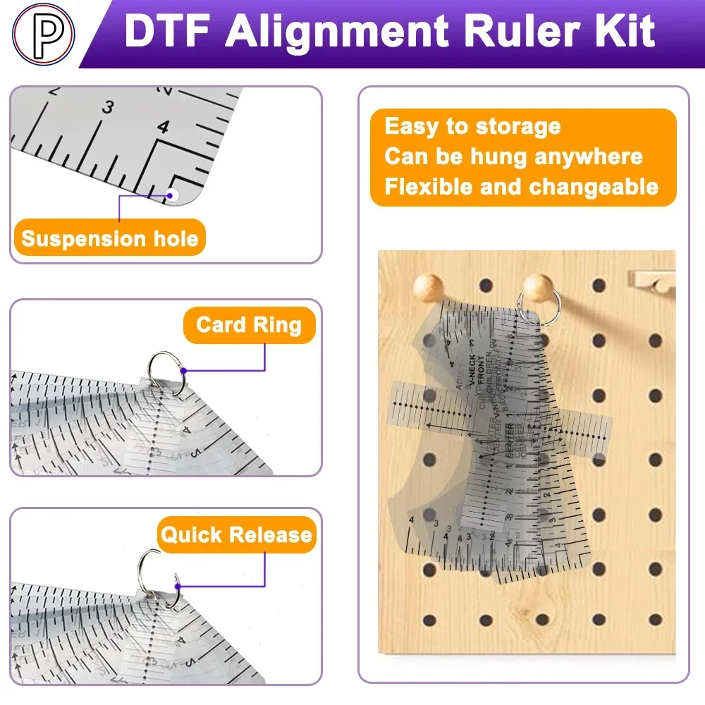 Kit de regla de alineación DTF - Pretreatment Machine Dtg reseña y precio